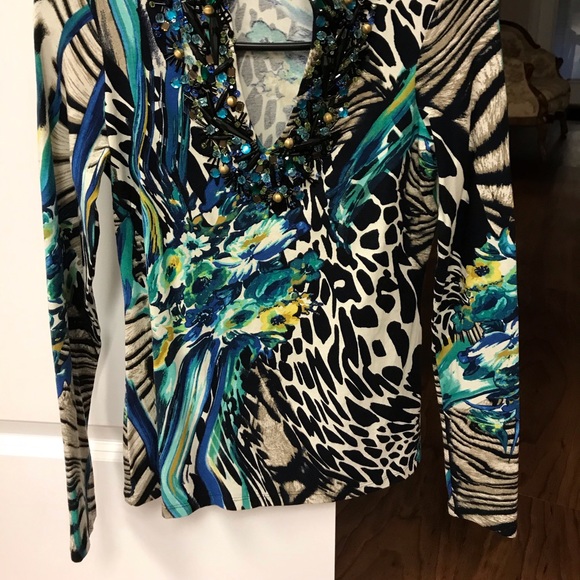 Cache beaded top - Picture 4 of 4